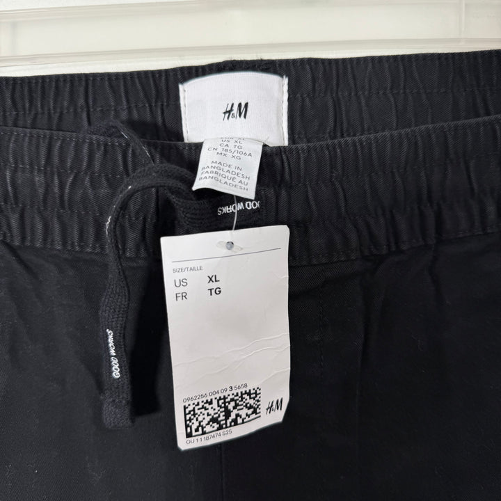 H&M COTTON SHORT BRAND NEW BLACK COLOUR WITH STRETCH