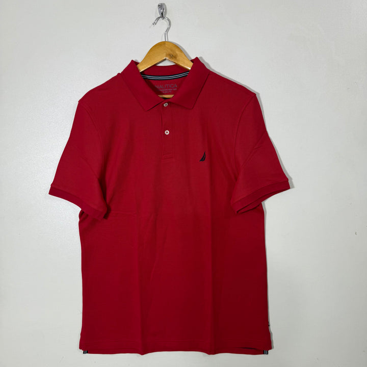 NAUTICA CLASSIC FIT PERFORMANCE COTTON POLO TSHIRT