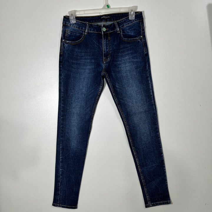 ANDREA FALCO SLIM FIT DENIM PANT WITH STRETCH