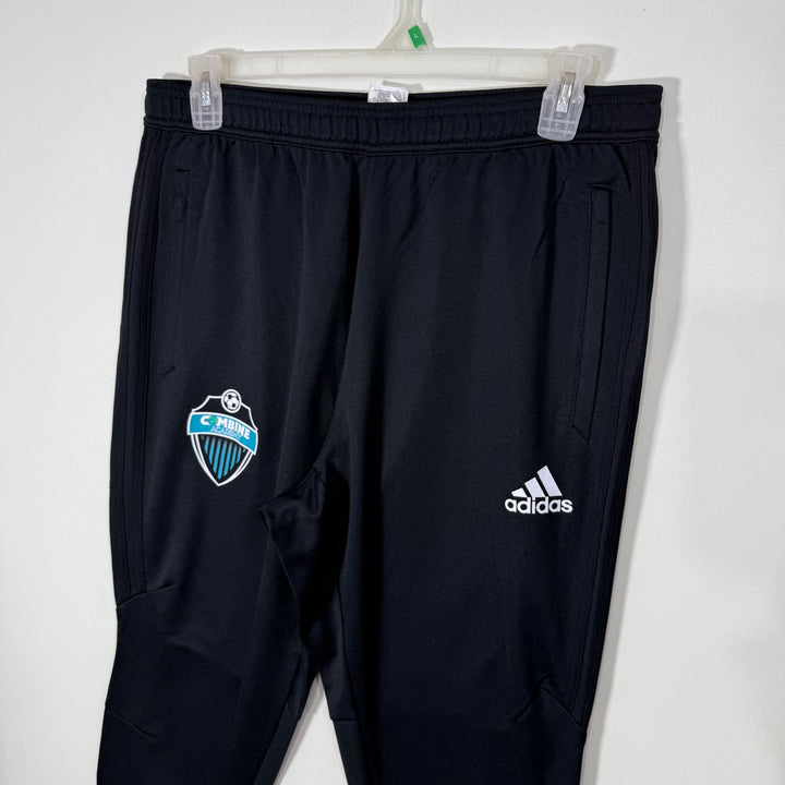 ADIDAS CLIMACOOL SPORT TROUSER WITH SIDE ZIP POCKETS BLACK COLOUR