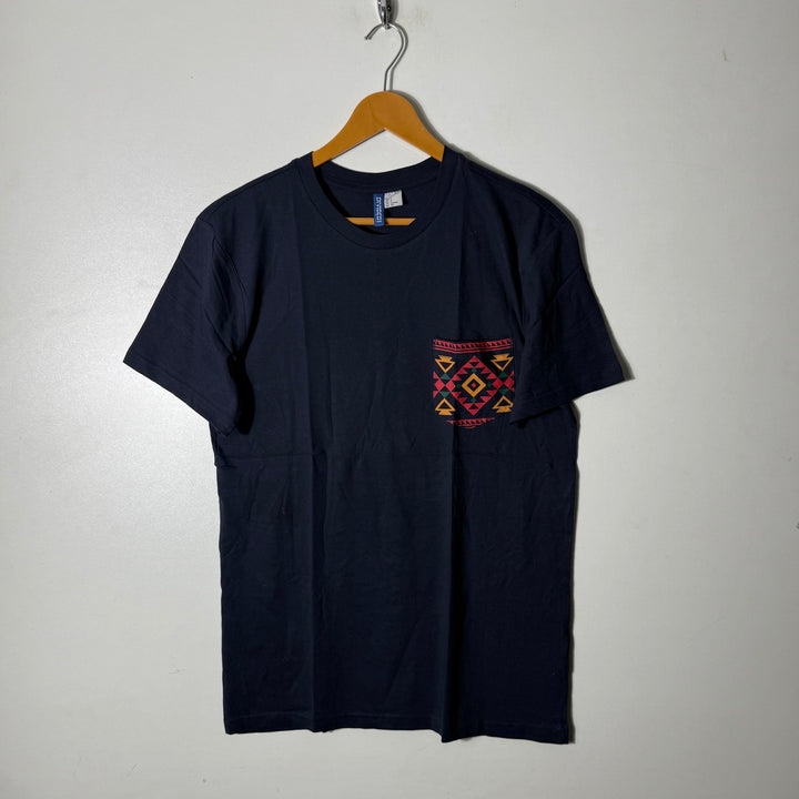 DIVIDED BY H&M COTTON TSHIRT BLUE COLOUR