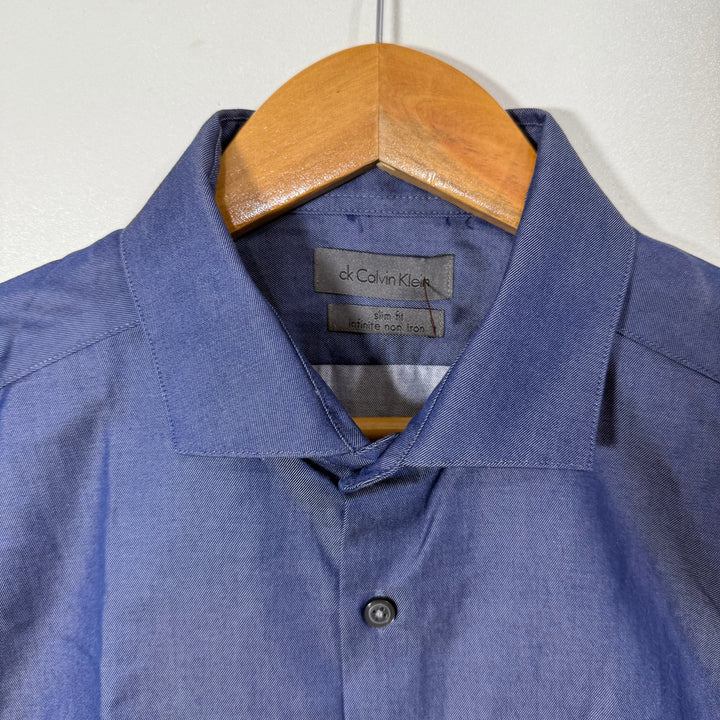 CALVIN KLEIN SLIM FIT INFINITE NON IRON FORMAL SHIRT