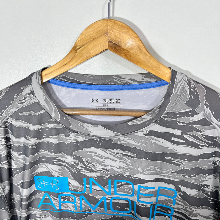 UNDER ARMOUR HEATGEAR CAMOUFLAGE LONG SLEEVES SPORT TSHIRT