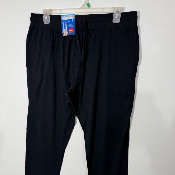 HANES COTTON JARSEY TROUSER BRAND NEW BLACK COLOUR