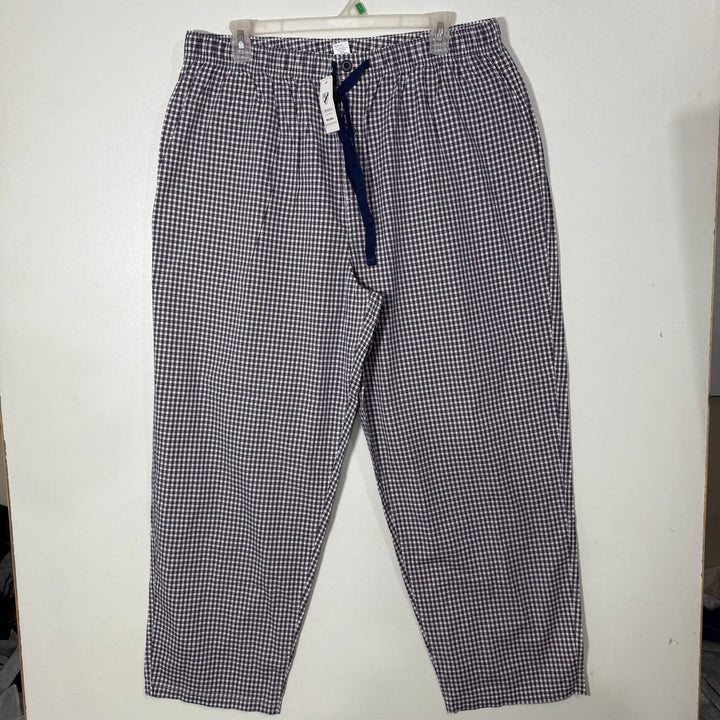 CREMIEUX COTTON CHECKERED LOUNGEWEAR TROUSER BRAND NEW