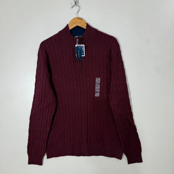 CLUB ROOM KNITED HALF ZIP SWEATER BRAND NEW
