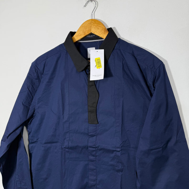 MARC ECKO COTTON SHIRT BRAND NEW BLUE COLOUR WITH STRETCH