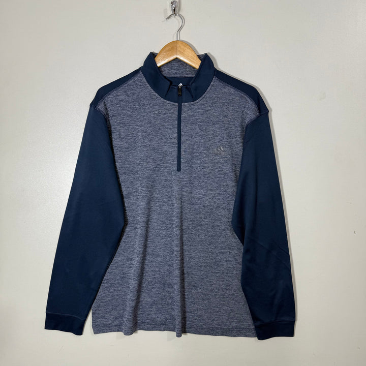 ADIDAS GOLF HALF ZIP SPORT PULLOVER