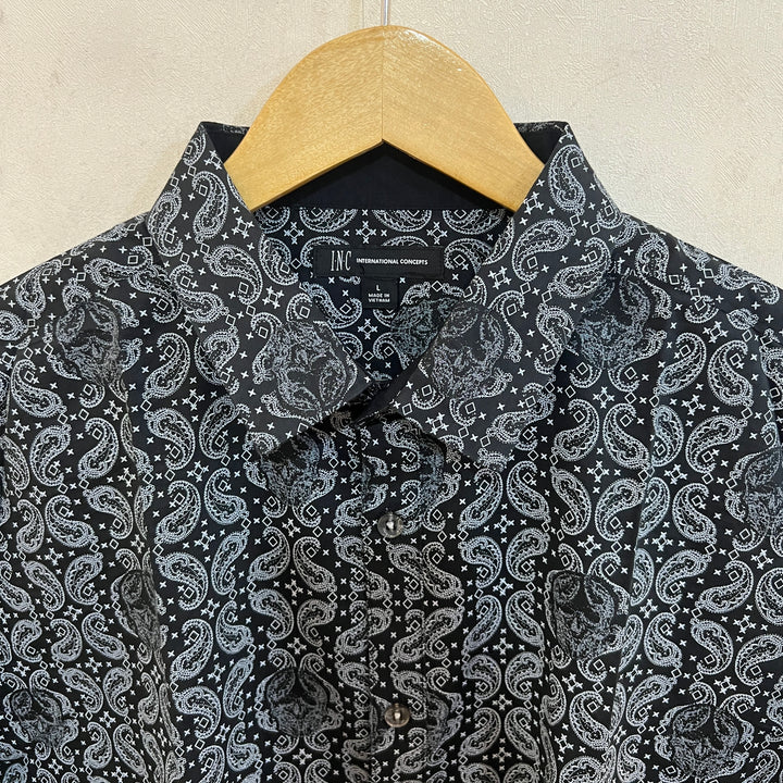 I•N•C PRINTED COTTON SHIRT