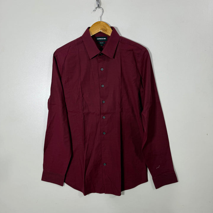 EXPRESS SLIM FIT COTTON FORMAL SHIRT