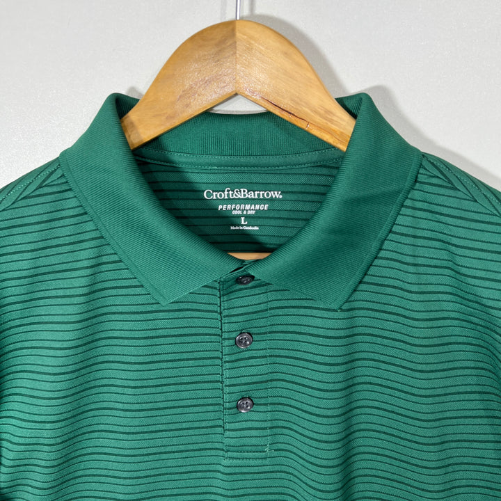 CROFT & BARROW SPORT POLO TSHIRT