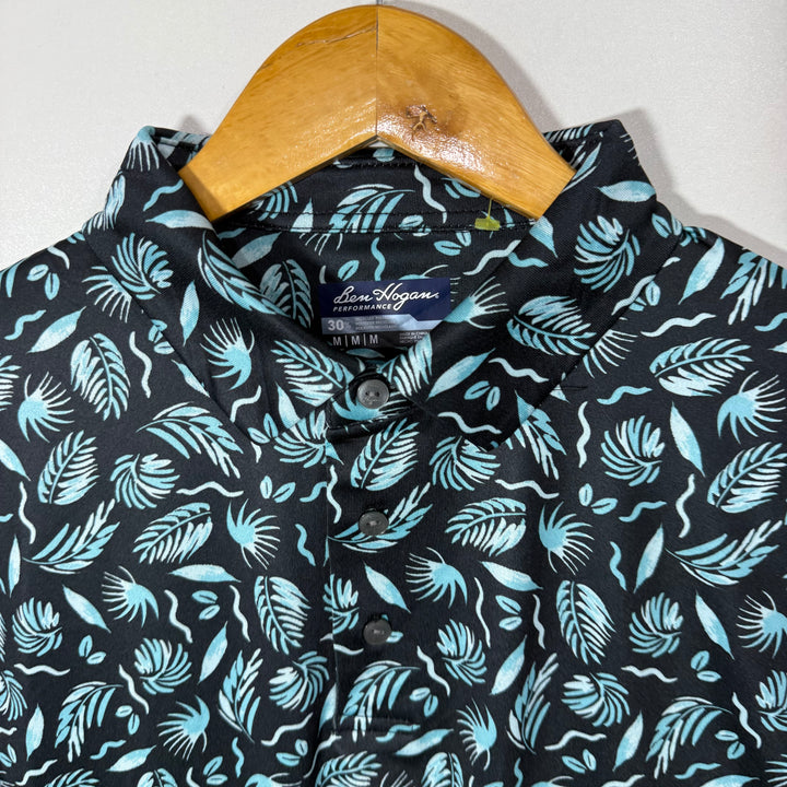 BEN HOGAN PRINTED SPORT POLO TSHIRT