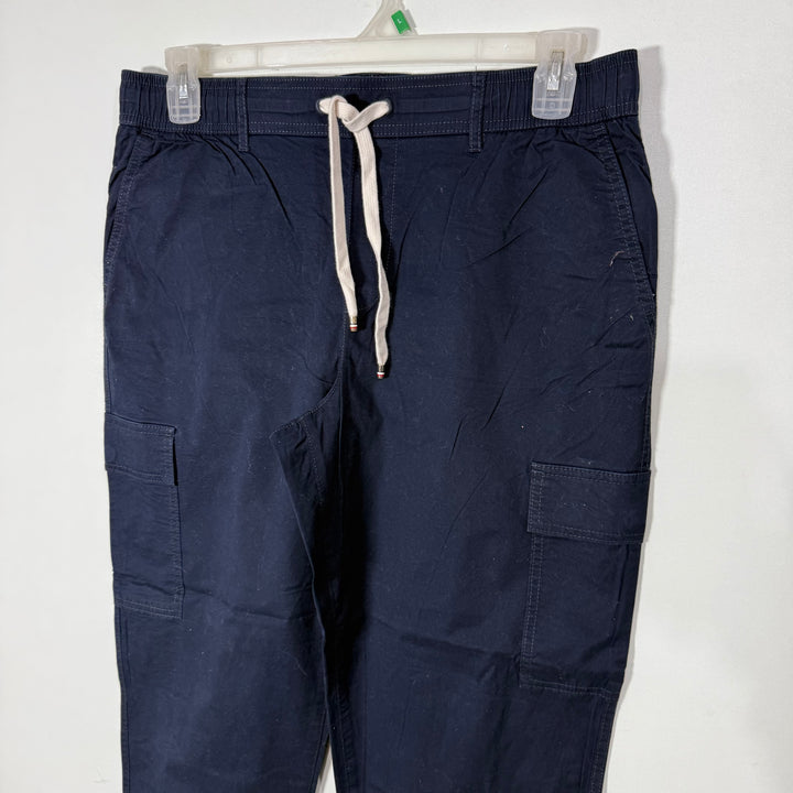 TOMMY HILFIGER COTTON JOGGER PANT BLUE COLOUR