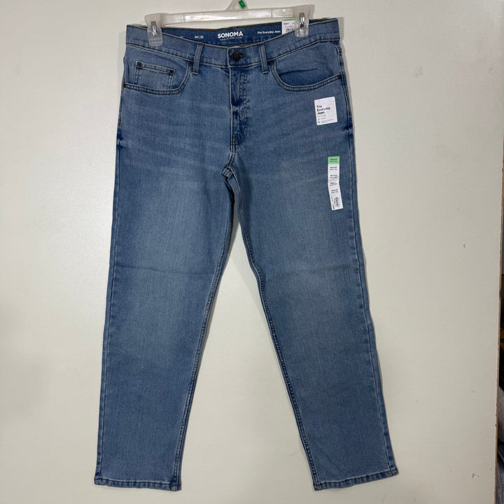 SONOMA REGULAR FIT EVERYDAY DENIM PANT BRAND NEW