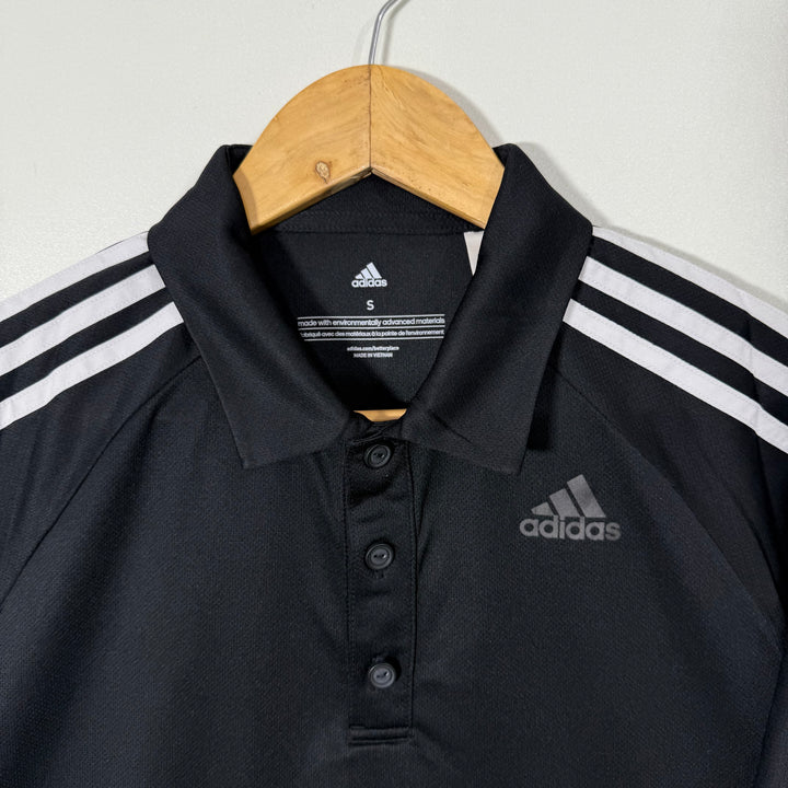 ADIDAS SPORT POLO TSHIRT BLACK COLOUR