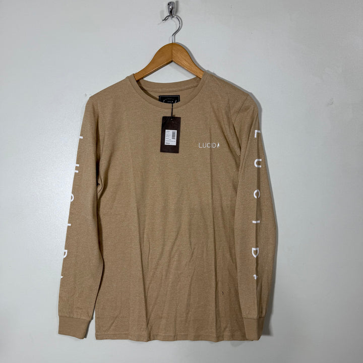 LUCID LONG SLEEVES COTTON TSHIRT BRAND NEW