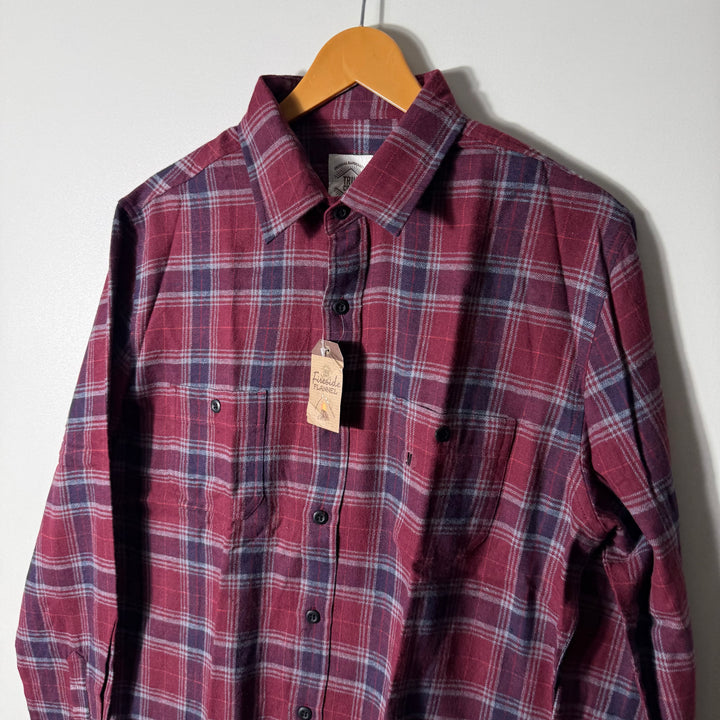 TRUE CRAFT FLANNEL COTTON CHECKERED SHIRT BRAND NEW