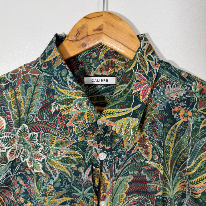 CALIBRE ITALIAN COTTON FABRIC HALF SLEEVES SHIRT BRAND NEW