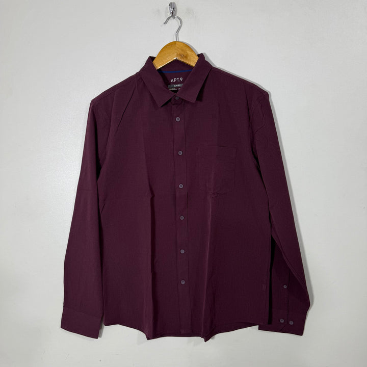 APT.9 PERFORMANCE SHIRT WITH STRETCH