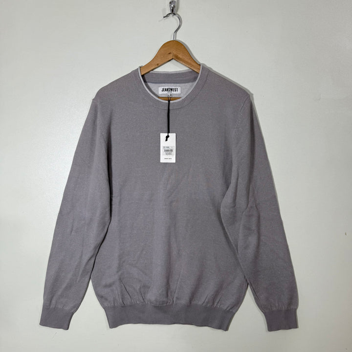 JEANSWEST COTTON SWEATER BRAND NEW GREY COLOUR
