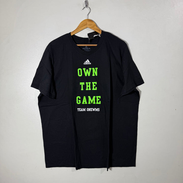 ADIDAS AMLIFIER COTTON TSHIRT BRAND NEW BLACK COLOUR