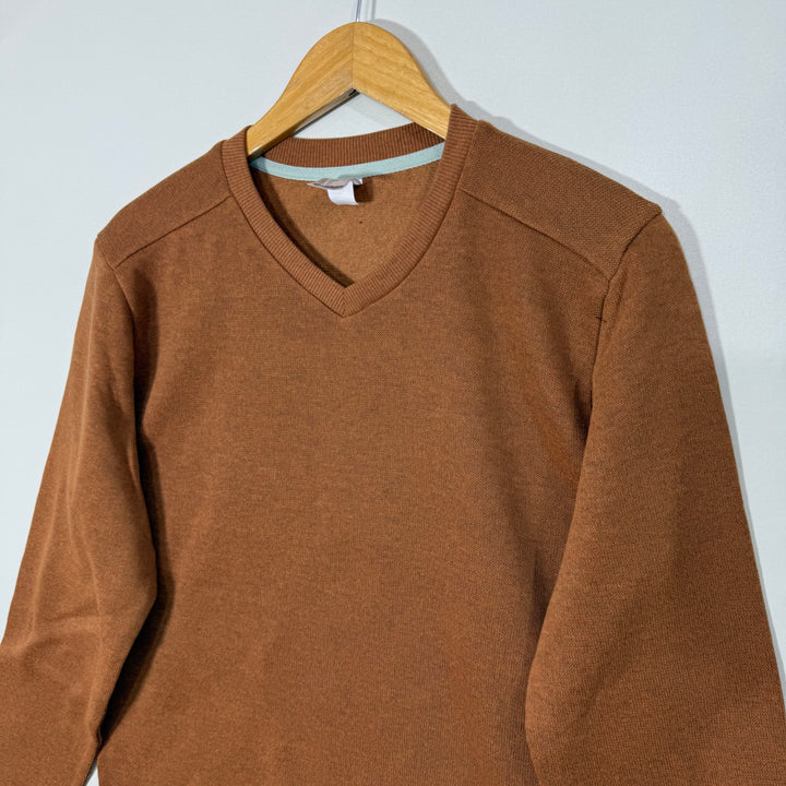 DECATHLON V NECK SWEATSHIRT INNER FLEECE