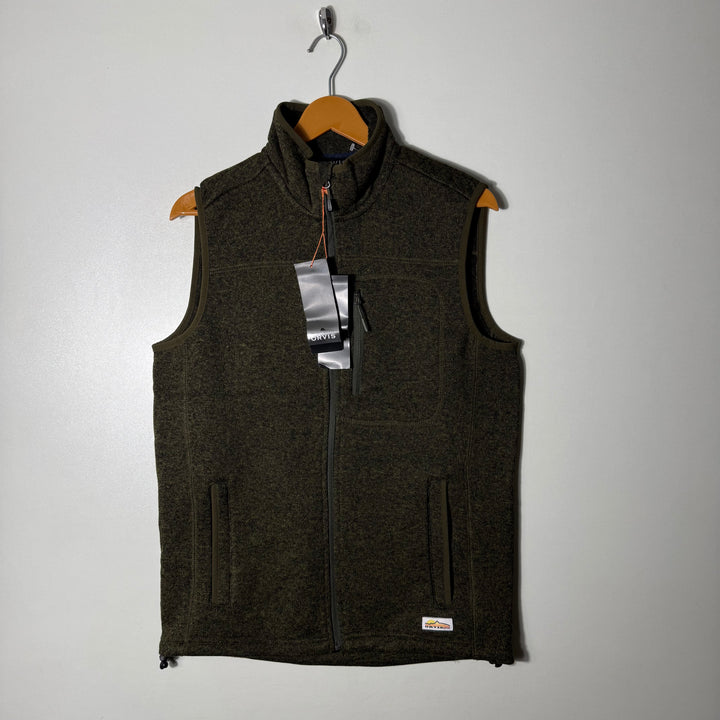 ORVIS FLEECE SLEEVES LESS BRAND NEW GREEN COLOUR