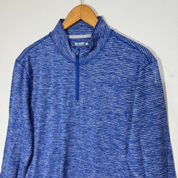 REEL LEGENDS HALF ZIP SPORT PULLOVER