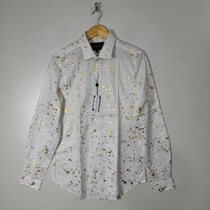 PAISLEY & GRAY SLIM FIT COTTON SHIRT BRAND NEW