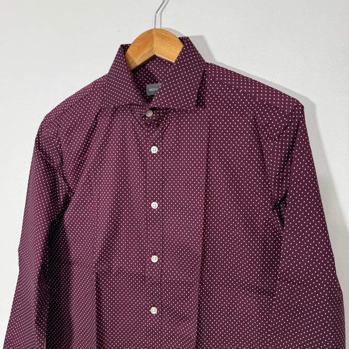 MICHAEL KORS SLIM FIT COTTON SHIRT WITH STRETCH