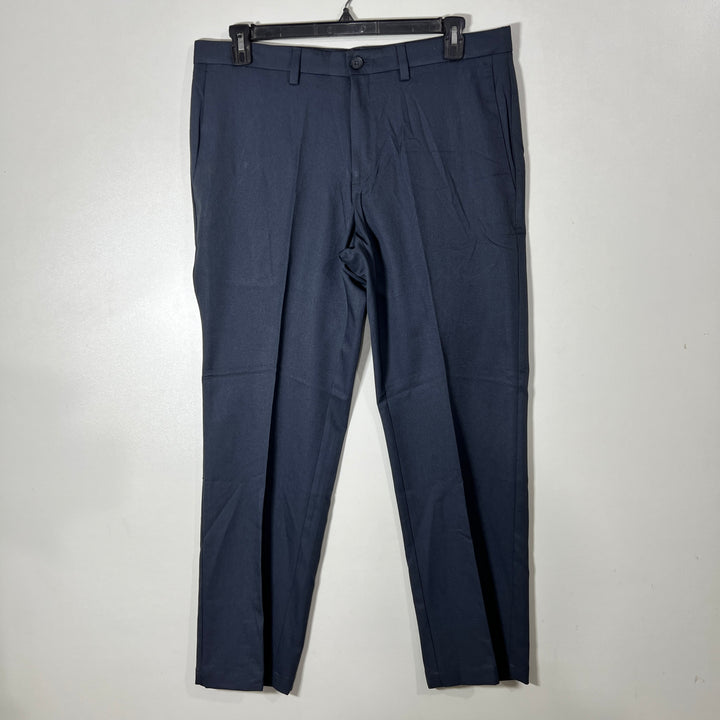 HAGGAR STRAIGHT FIT PERFORMANCE PANT WITH STRETCH