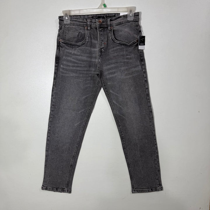 PIAZA ITALIA REGULAR CROPPED DENIM PANT BRAND NEW WITH STRETCH FREY COLOUR