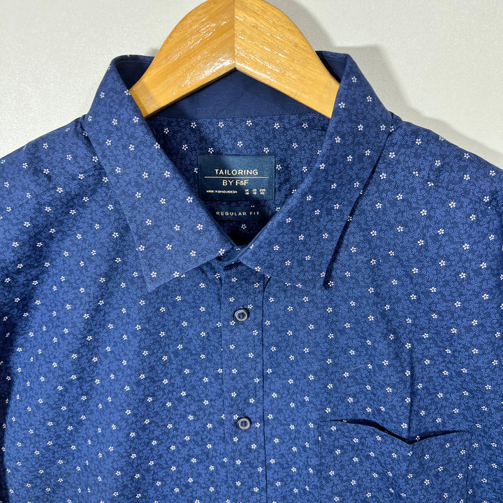 F&F REGULAR FIT CASUAL COTTON SHIRT