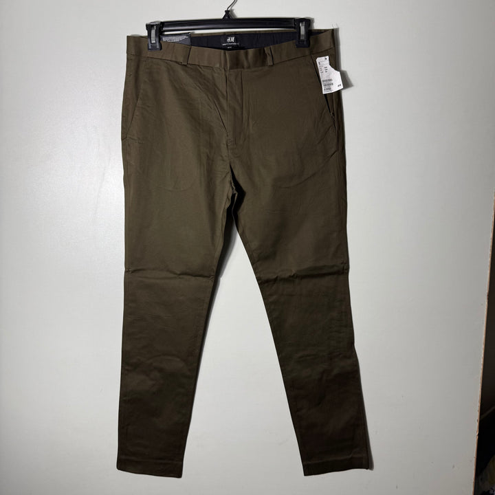 H&M SKINNY FIT COTTON CHINO PANT BRAND NEW WITH STRETCH