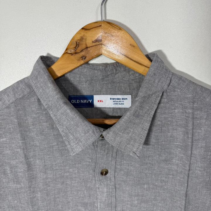 OLD NAVY LINEN SHIRT BRAND NEW GREY COLOUR