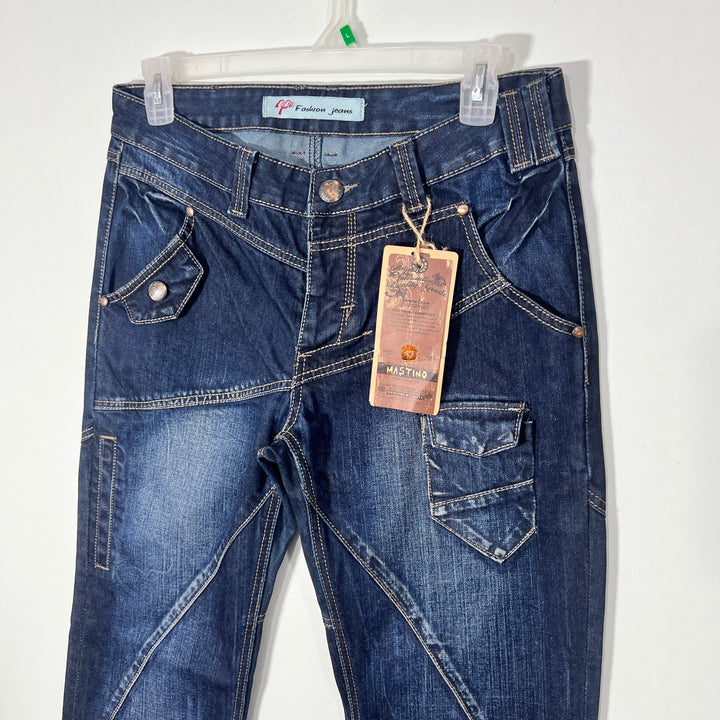 FASHION JEAUS STRAIGHT FIT DENIM PANT WITHOUT STRETCH