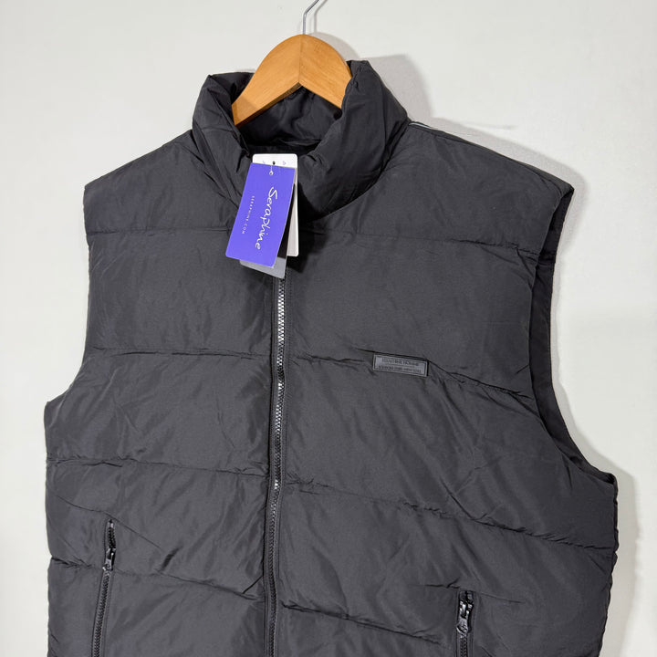 SERA PHINE SLEEVES LESS PUFFER JACKET BRAND NEW BLACK COLOUR