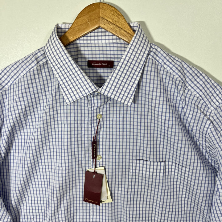 EMIDIO TUCCI CHECKERED SHIRT BRAND NEW