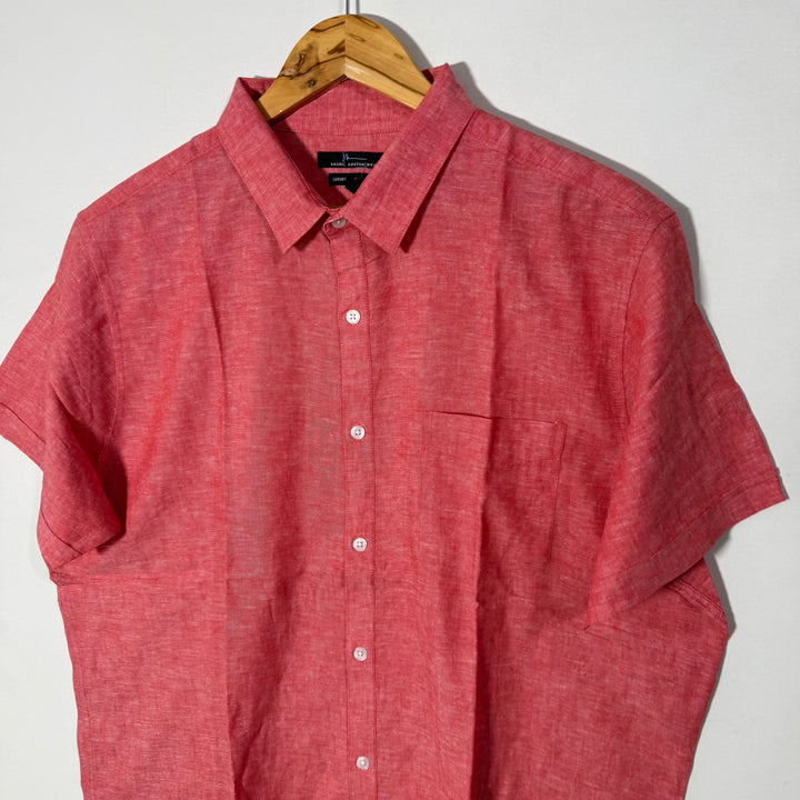 MARC ANTHONY LUXURY SLIM FIT LINEN COTTON SHIRT