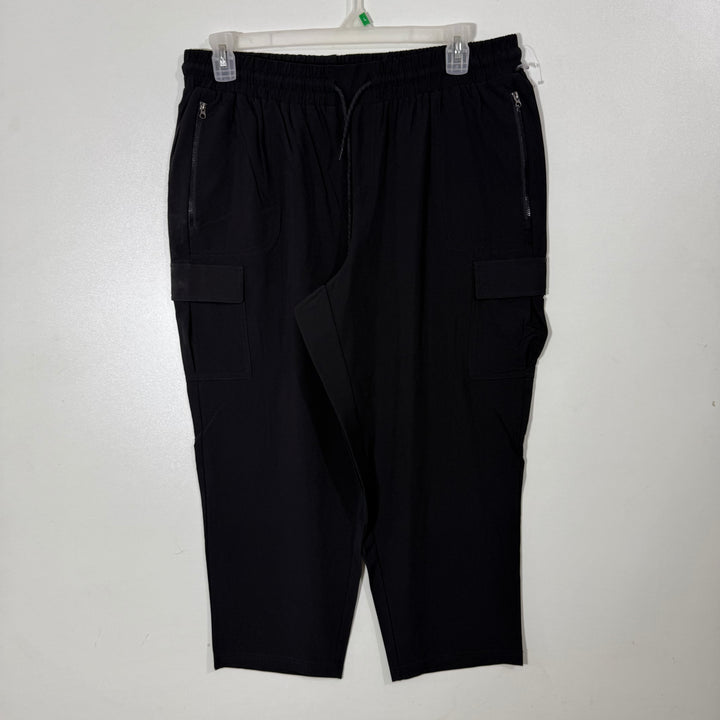 AVALANCHE HYBRID CARGO TROUSER BLACK COLOUR