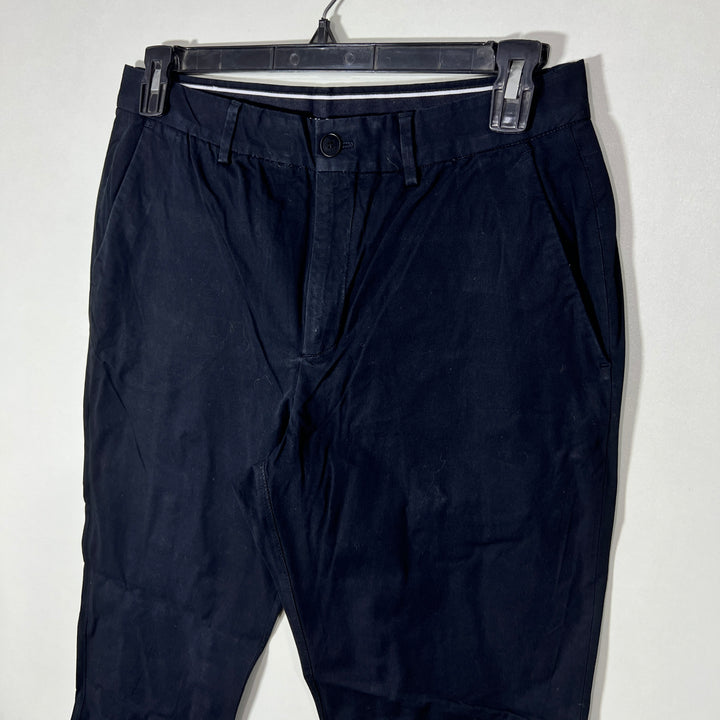 ZARA SLIM FIT COTTON CHINO PANT WITH 4 WAY STRETCH BLACK COLOUR