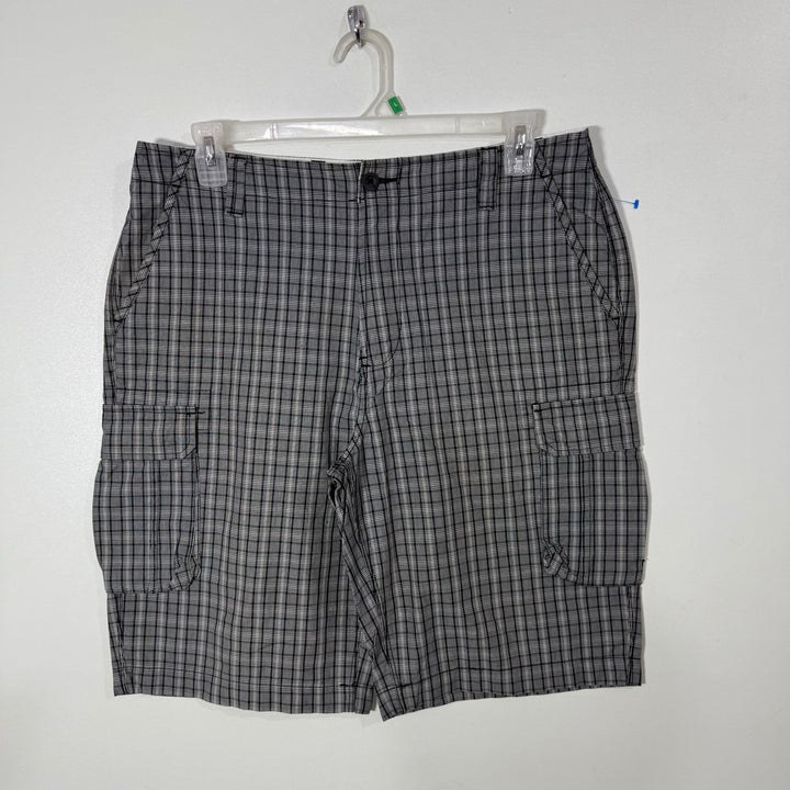 CALVIN KLEIN CARGO COTTON CHECKERED SHORT (17)