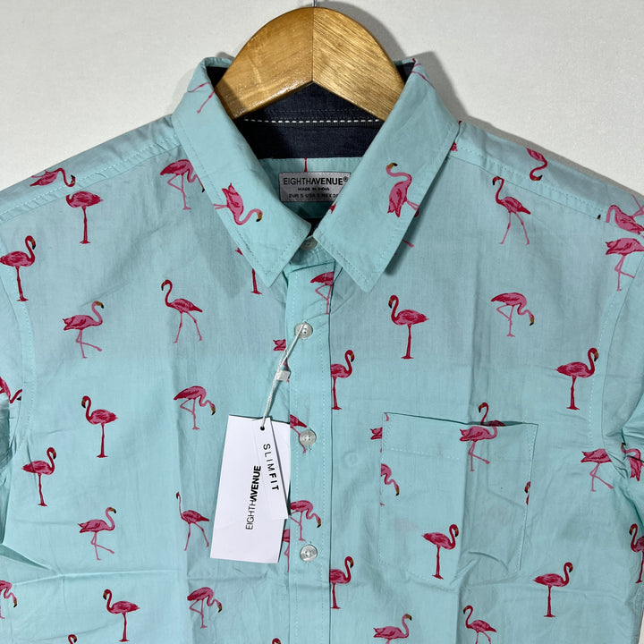 EIGHTH AVENUE BUTTON DOWN HALF SLEEVES SHIRT BRAND NEW