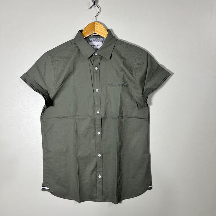 PAPER DENIM & CLOTH HALF SLEEVES SHIRT