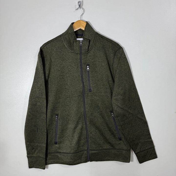 SONOMA KNITED FULL ZIP SWEATER INNER FLEECE