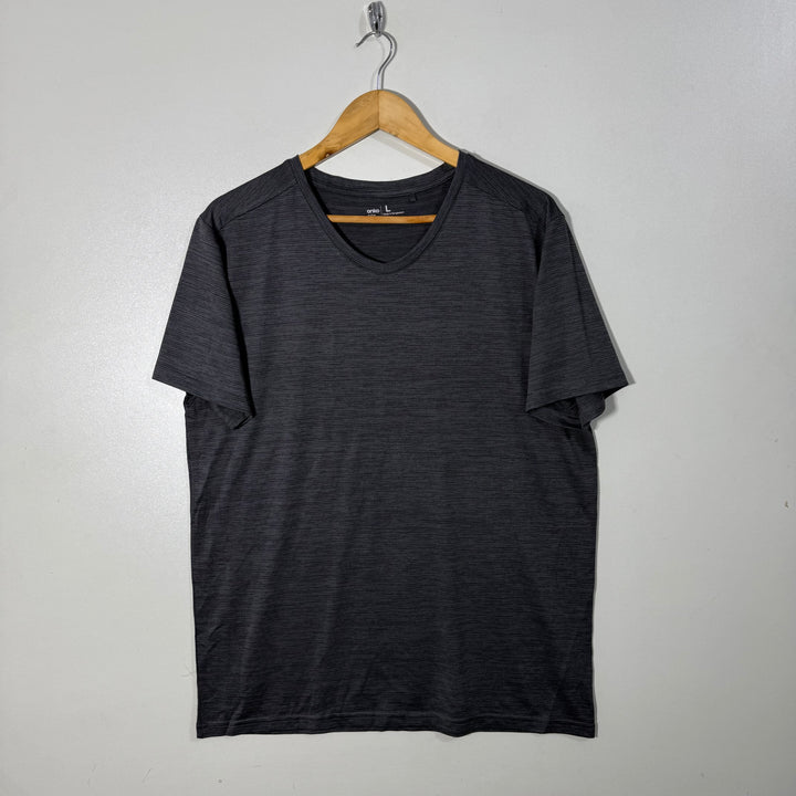 ANKO ACTIVE V NECK SPORT TSHIRT GREY COLOUR