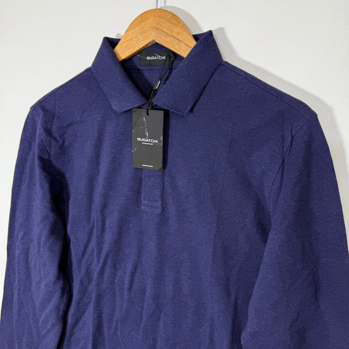 BUGATCHI LONG SLEEVES COTTON POLO TSHIRT BRAND NEW