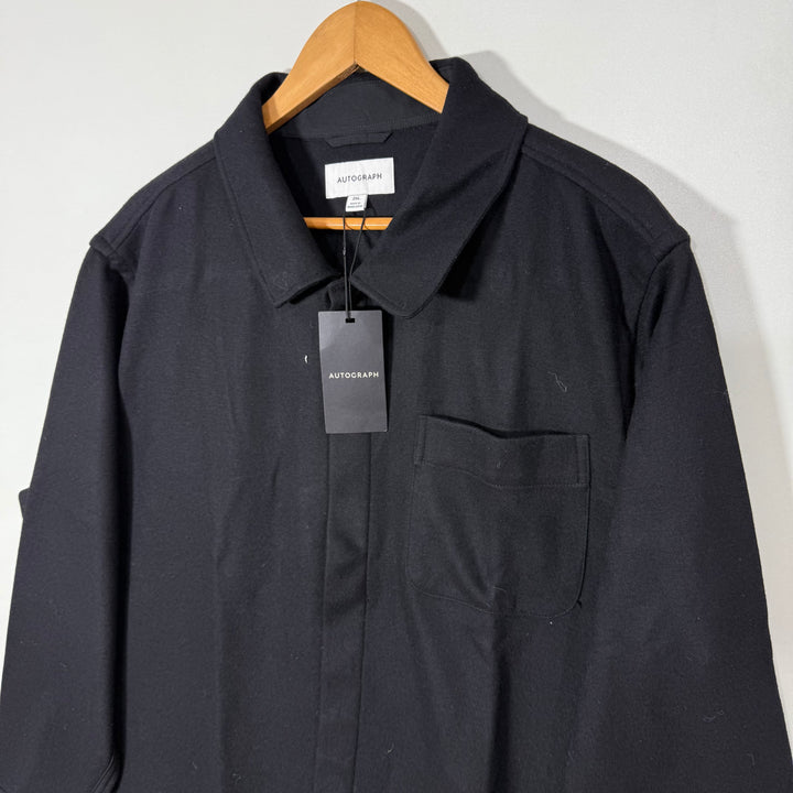 Autograph WOOL JACKET STYLE SHIRT BRAND NEW BLACK COLOUR