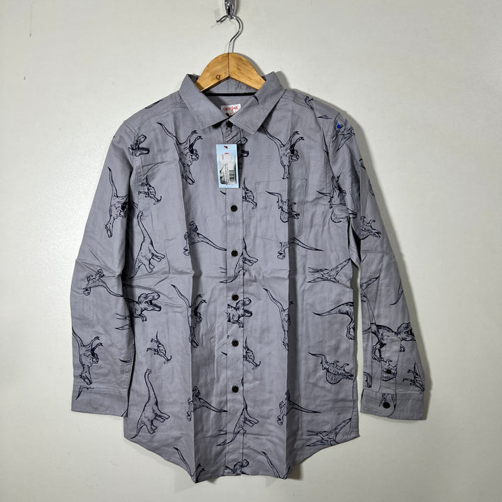 CAT & JACK PRINTED COTTON SHIRT BRAND NEW