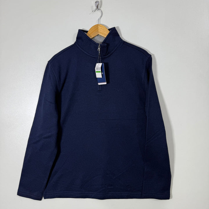 IZOD HALF ZIP FLEECE PULLOVER BRAND NEW